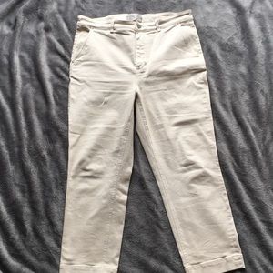 Everlane Cropped Straight Leg Pant